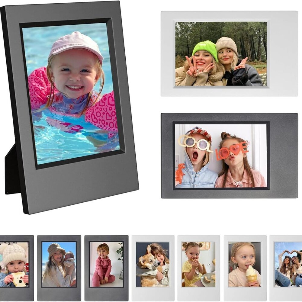 Mini Picture Frame for Instax Mini 12/11/EVO/SE/8/7+/99 3'' Film-Classic for Pol